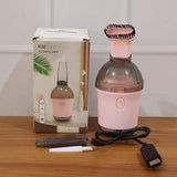 2 in 1 Mini Vacuum Cleaner with Brush Attachment (1 pc)