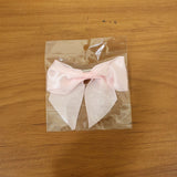Elegant Satin Hair Bow Clip for Girls & Women (1 Pc)