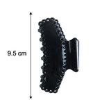 Elegant Black Hair Claw Clip (1 Pc)