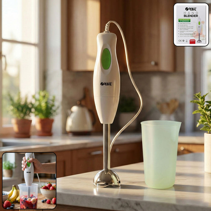 Orbit Electric Hand Blender with Stainless Steel Blade (1 Pc)