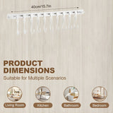 Wall Mounted Kitchen Storage Rack Set