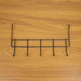 multi hook door organizer rack