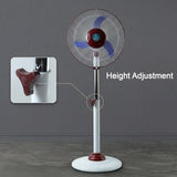  pedestal fan with built in light for emergency
