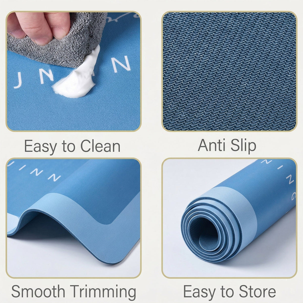  extra large bathroom mat quick dry design