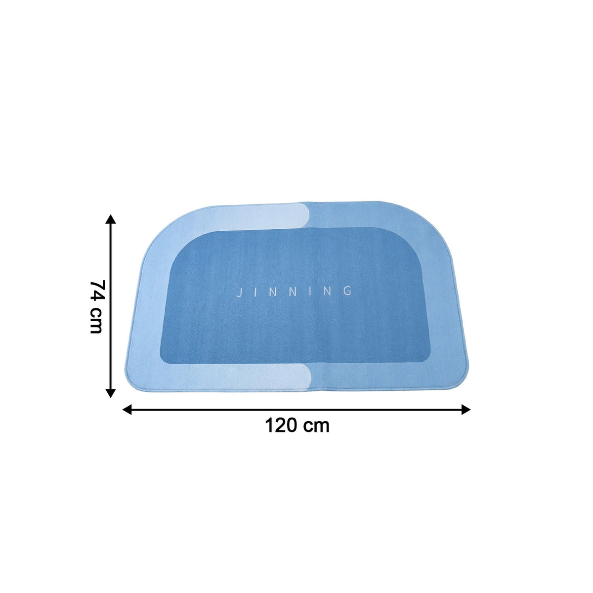 non slip large bath mat for safety