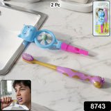 cartoon toothbrush toy set