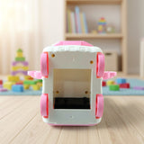 Adorable Angel Cat Car Design Kids Alarm Clock (1 Pc)