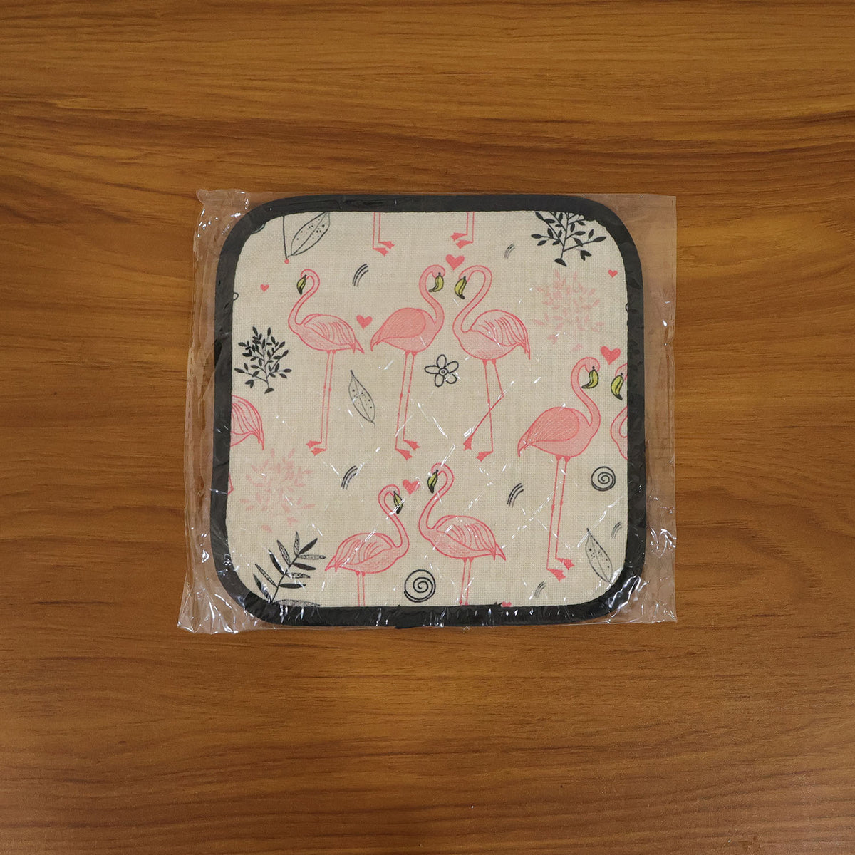 Printed Kitchen Pot Holder Heat Resistant Mat (20×20 Cm)