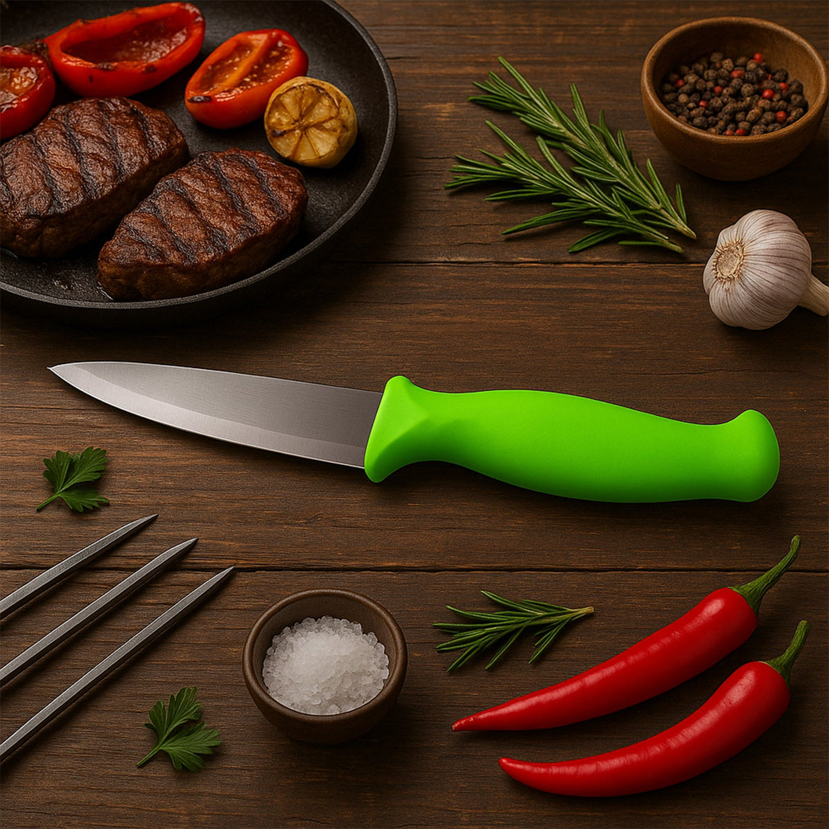  Steel Cooking Knife