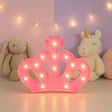 Crown Shape LED Decorative Night Light (1 Pc)