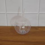 LED Glow Drink Cup with Straw (1 Pc)