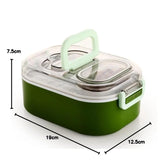 Multi-Functional 1 Set Leakproof Lunch Box with Cutlery & Tumbler