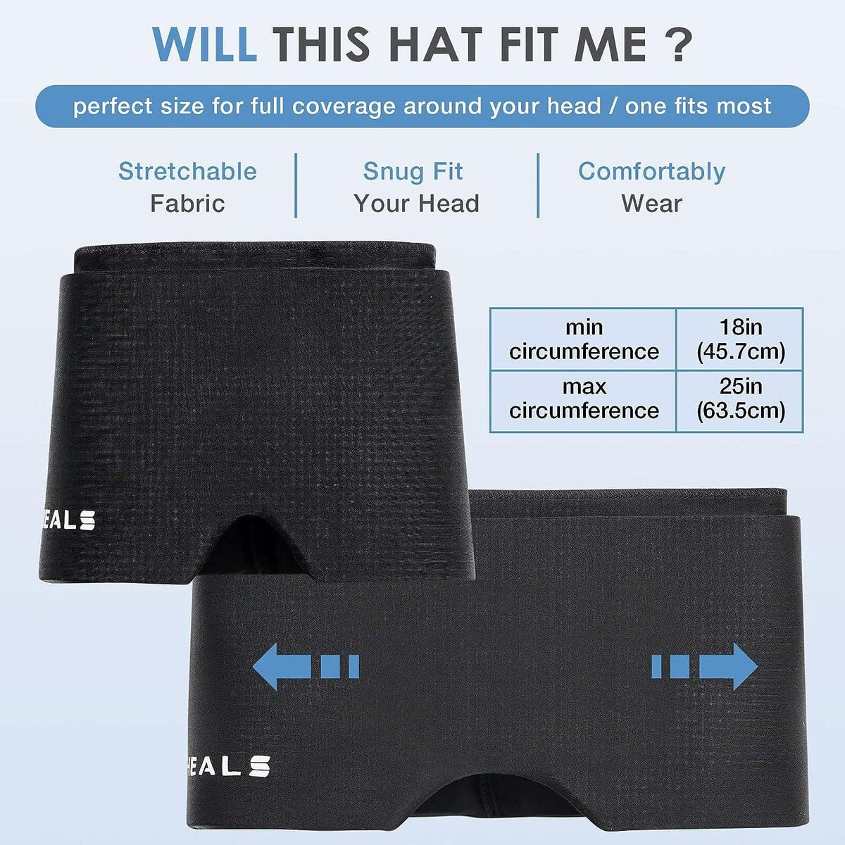Gel therapy head wrap