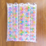 Plastic Small Hair Clips Girls Kids Hair Accessories (3 Pcs Set / Mix Color & Design)