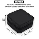 Mini PU Leather jewellery Box for Travel & Storage (1 Pc)