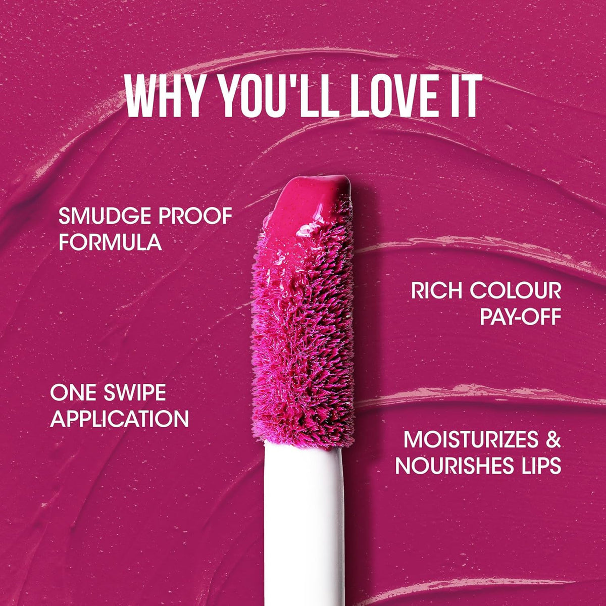 OG Beauty Petal Pink Moisture Lock Liquid Lipstick (4.5 ML / 1 Pc)