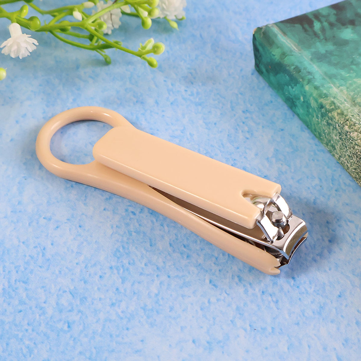 Ergonomic Ring-Handle Nail Clipper (1 Pc)