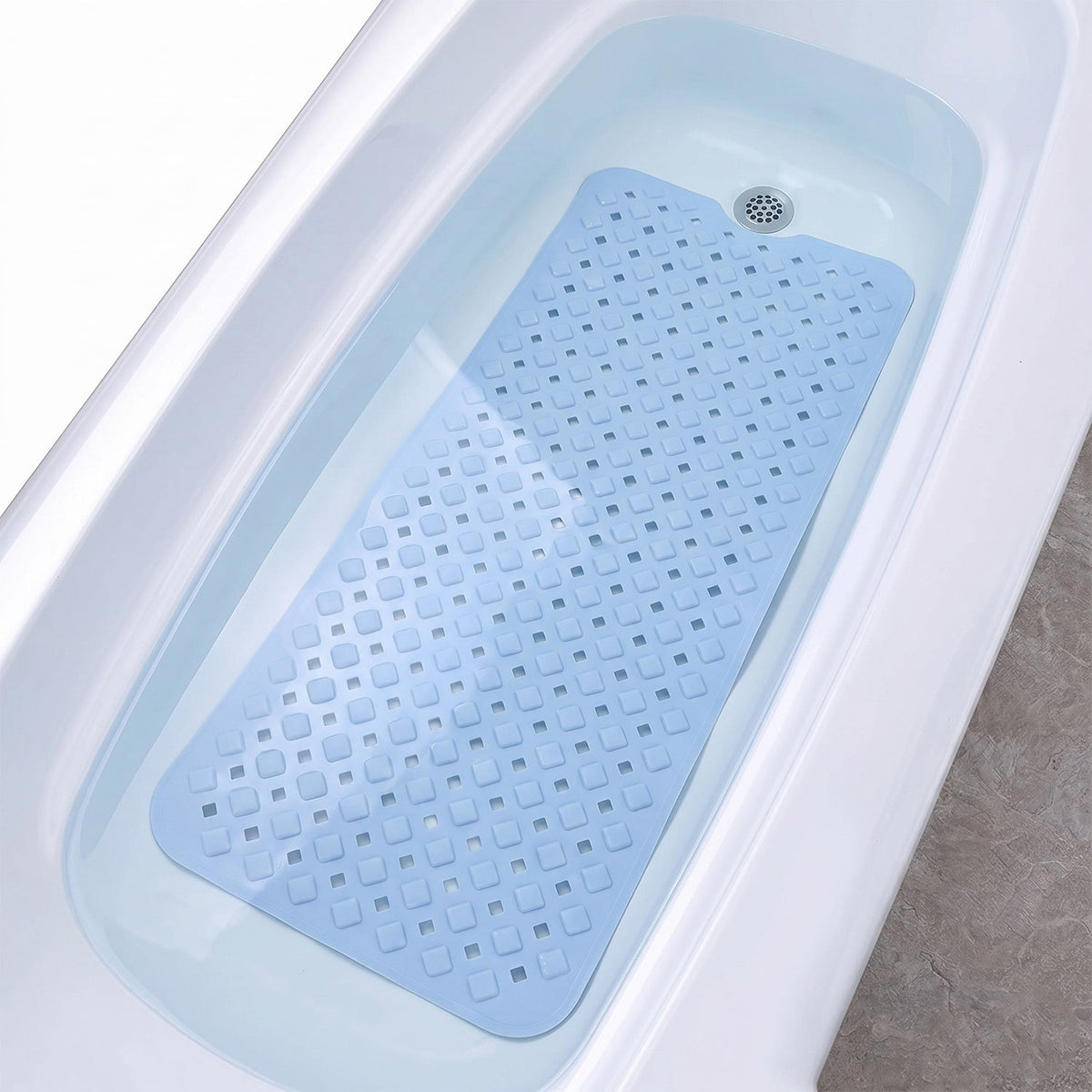 Suction Cups Anti-Slip Bath Mat (1 Pc, 88x40 Cm)