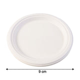 Freshee 9 Inch Compostable Bagasse Plate (10 Pc)