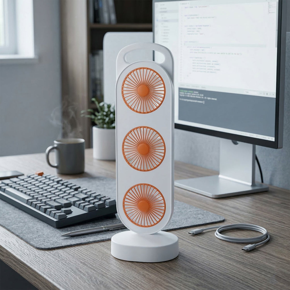 multi head fan