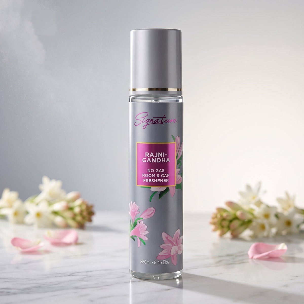 Signature Rajnigandha Room &amp; Car Freshener Spray 250 ML