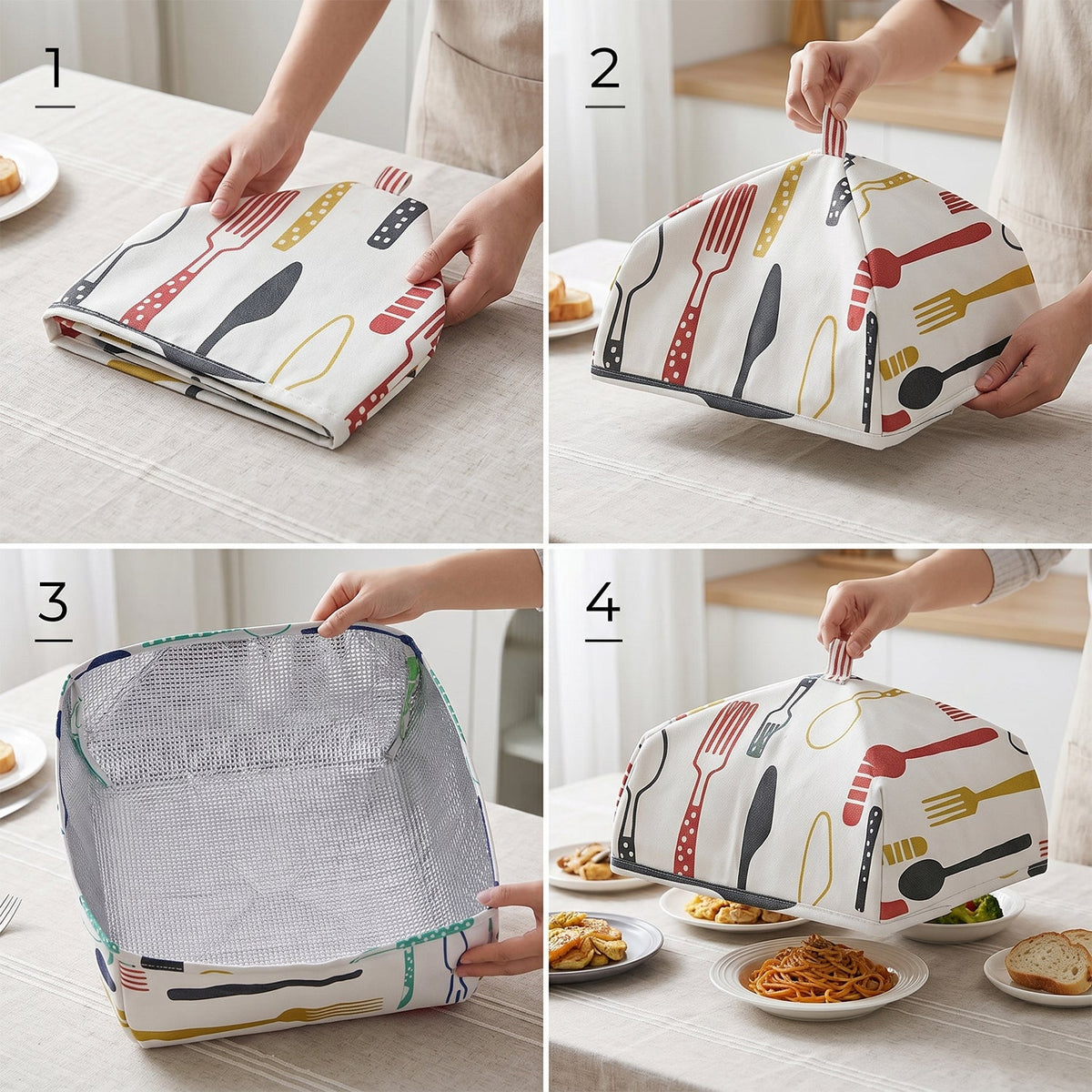 Reusable Food Cover (1 Pc, Small Size)