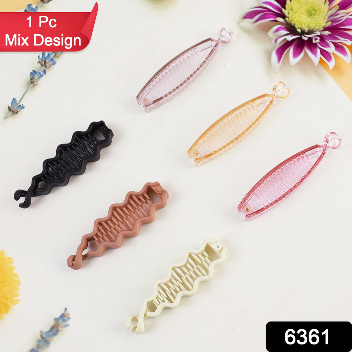 Solid Lock Hair Clips