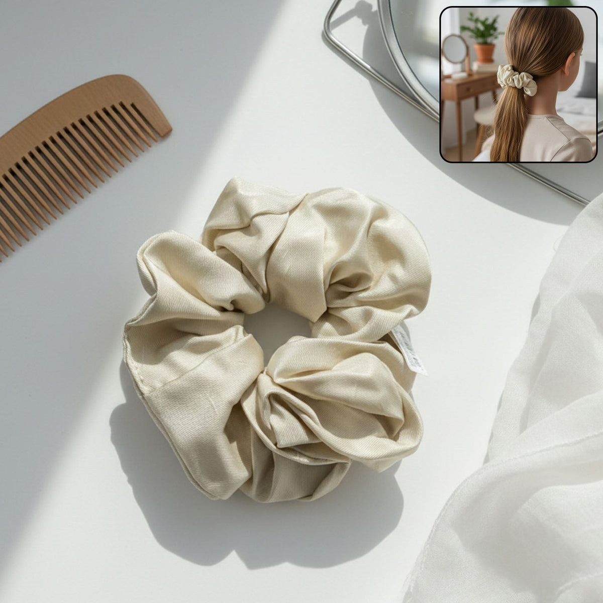 Fabric Hair Scrunchie