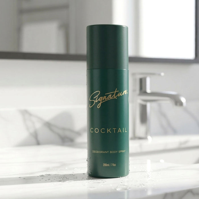 Signature cocktail deodorant body spray 200 ml bottle