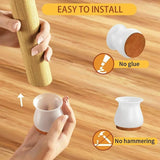 Table Foot Covers