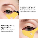 Eyeliner & Mascara Guard Stencil - (1 Pc)