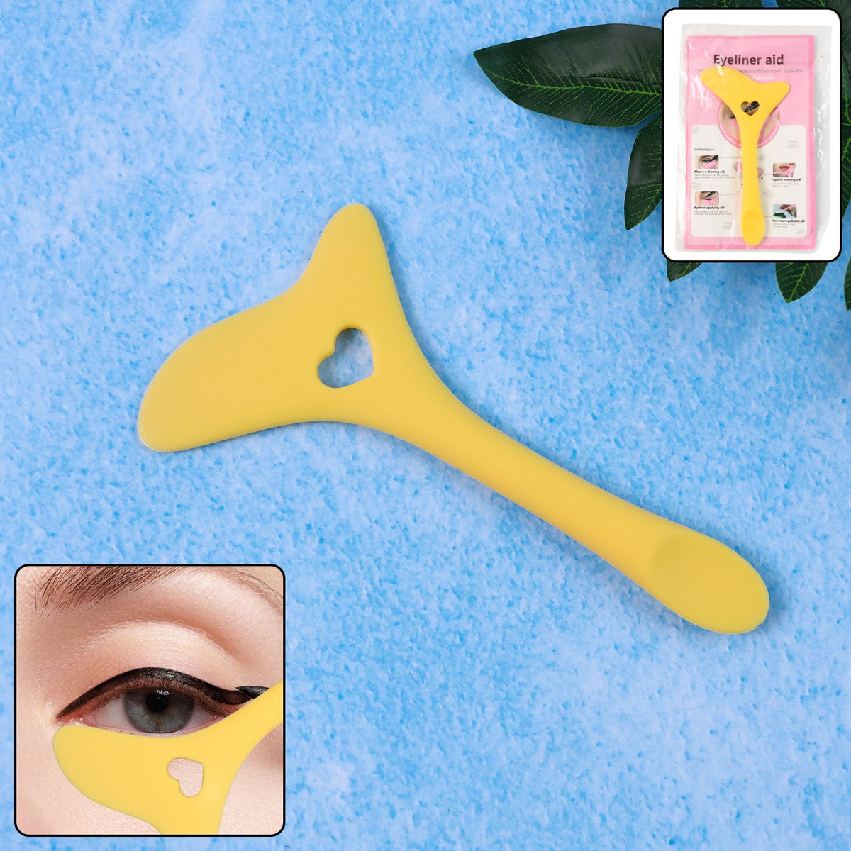 Eyeliner & Mascara Guard Stencil - (1 Pc)