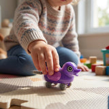 Small push back duck toy, Ejectable spring tail duck, Small DIY duck Toy (30 Pcs Set)