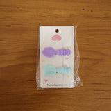 Cute Mini Spade & Leaf Shape Hair Clip Set (2 Pc)