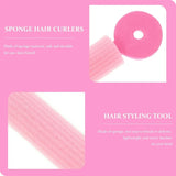 DIY hair styling foam rollers