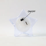 Flameless Star-Shaped LED Candles (6 Pc / Set)