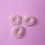 clear plastic hair bands