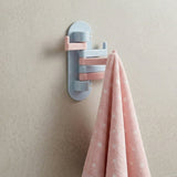 wall mounted towel rack organizer