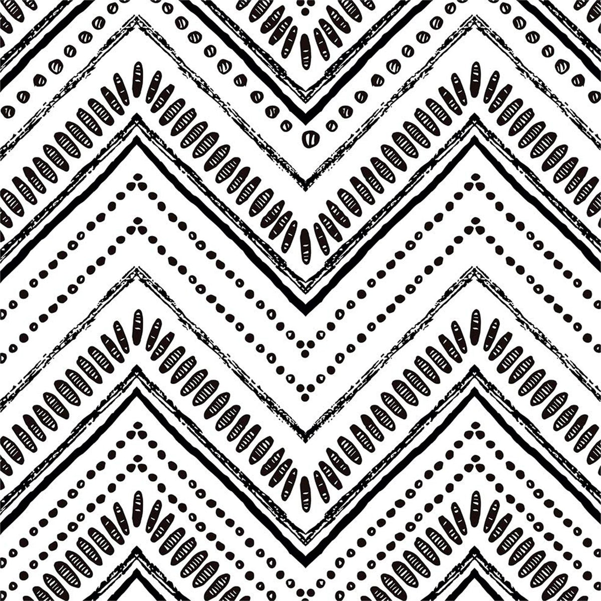 Waterproof Chevron Pattern Wall Sticker