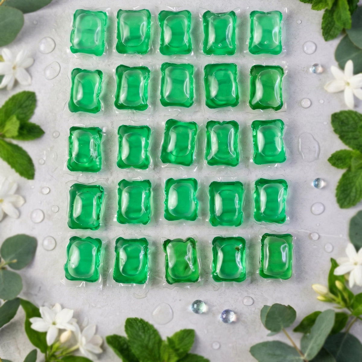 Washing Detergent Pods 25 Pc Plant-Based Laundry Pods