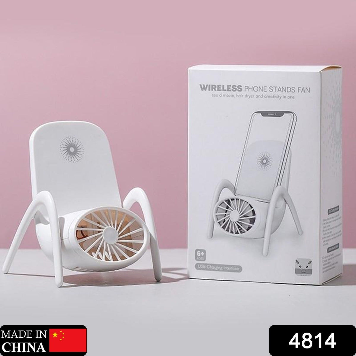 Portable Phone Holder Fan