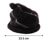 Winter Warm Woolen Beanie Cap for Men & Women (1 Pc, Mix Desin)