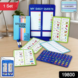 kids magnetic sticker board