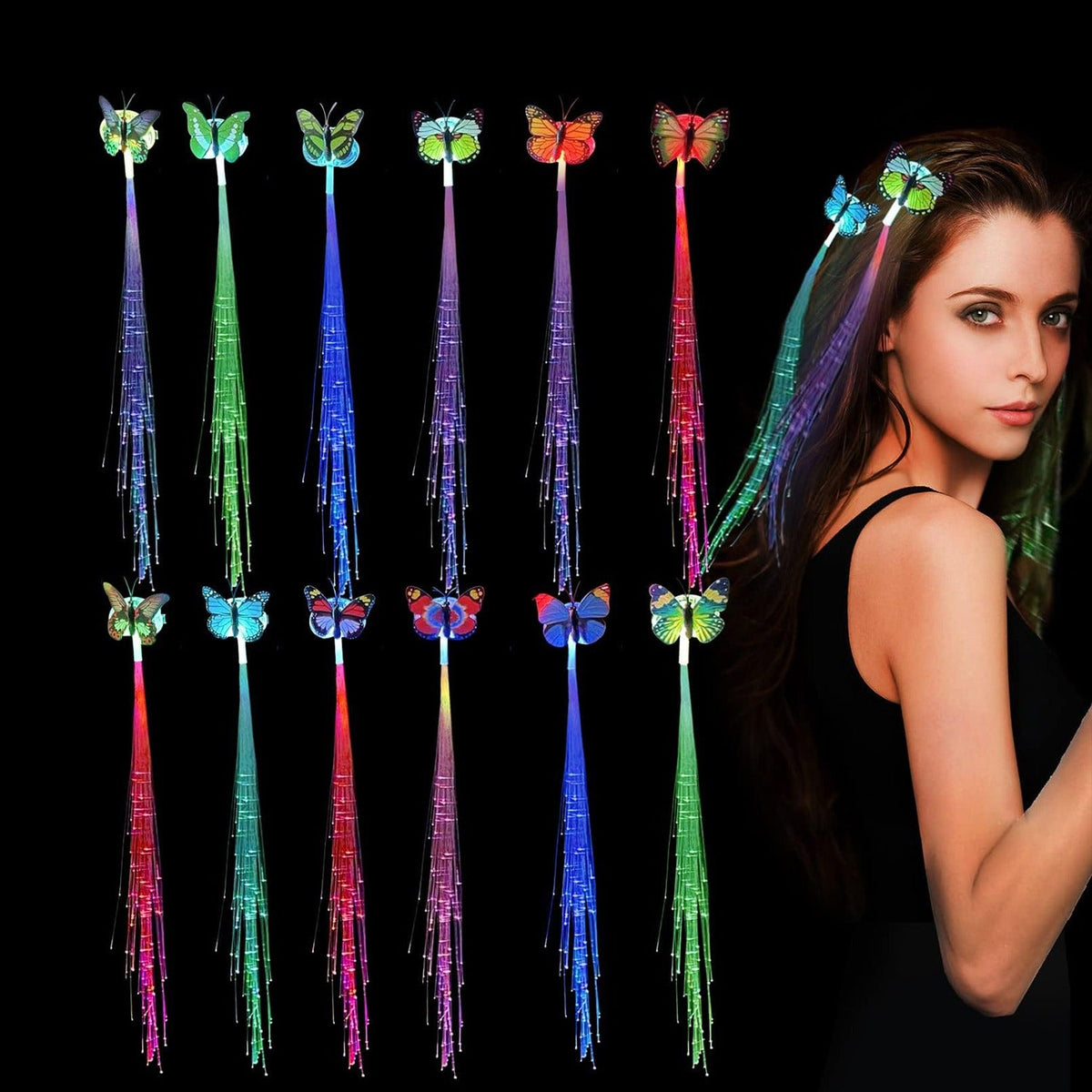 Trend Twinkle LED Braid Clip