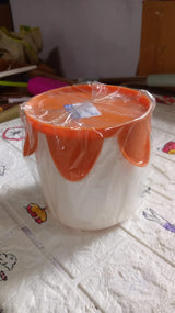 Plaid-patterned tissue box for home use with skid resistance.