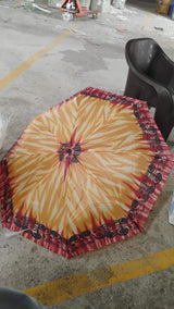 3-Fold Sun & Rain Protective Solid Foldable Umbrella, (1 Pc / Mix Design)