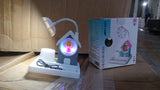 Cute Cartoon Home Design LED Desk Light with Plastic Base, Multi-Color (1 Pc)