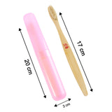 2-in-1 Soft Toothbrush & Tongue Cleaner for All Ages (1 Pc, With Cover)
