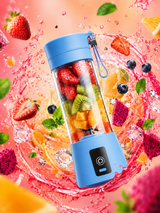 Portable USB Rechargeable Electric Juicer Blender (1 Pc)
