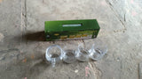 Glass 3 Pc Mug & 1 Pc Cup Set, Water glass (4 Pcs Set)